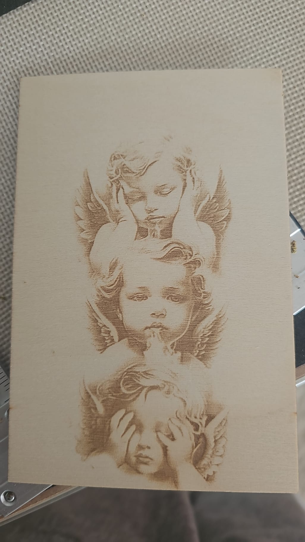 Fotograbado personalizado en madera